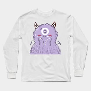 Cute Monster Long Sleeve T-Shirt